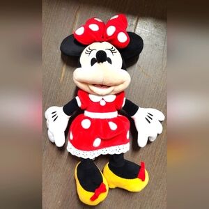 Disney Store Minnie Mouse Plush Stuffed Animal Toy 14"